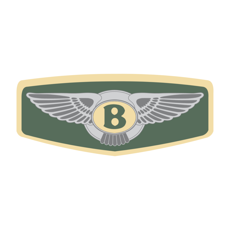 Bentley Motors in Shape Logo