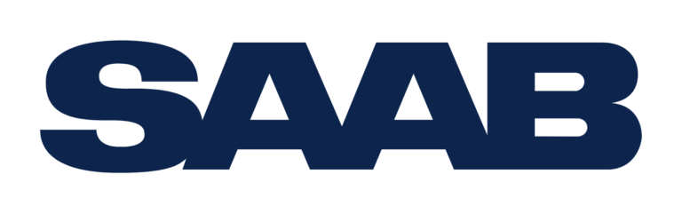 Saab Wordmark Blue Logo